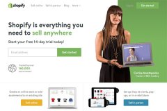 Shopify，一枚簡潔清新的國外電子商務(wù)平臺網(wǎng)站